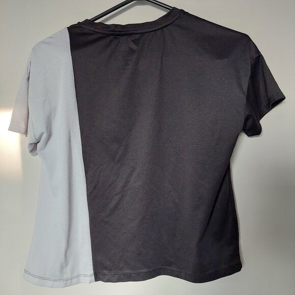 Justice Sports Girls Justice Foil Graphic Logo T-Shirt Size L 12-14 - Picture 2 of 6